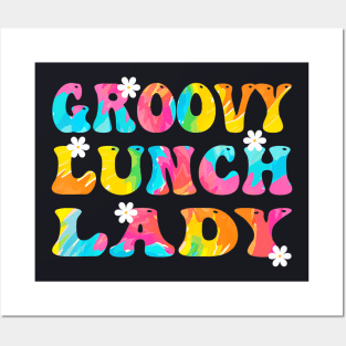 Groovy Lunch Lady Back To School Lunch Lady Posters and Art